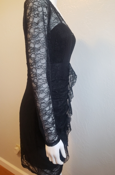 Guess Black Lace Dress - Picture 3 of 8